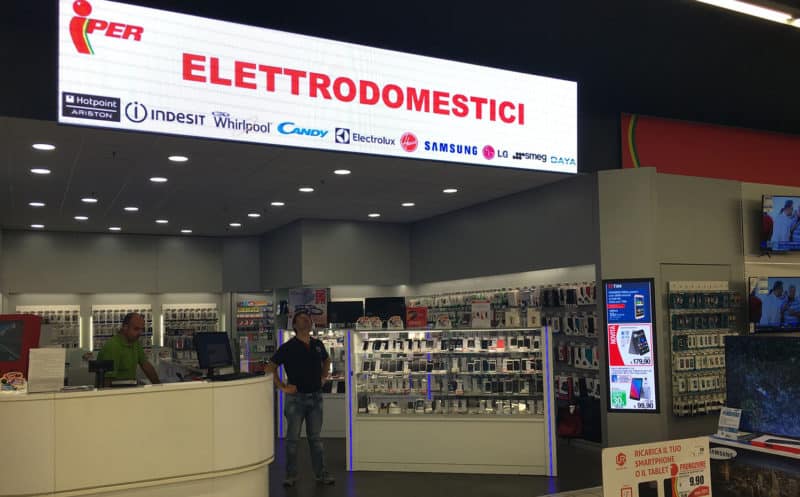 noleggio banner led | temporapix