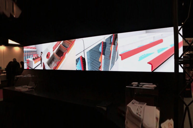 ledscreen noleggio fiera | temporapix