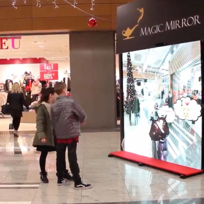 noleggio monitor led mirror_temporapix