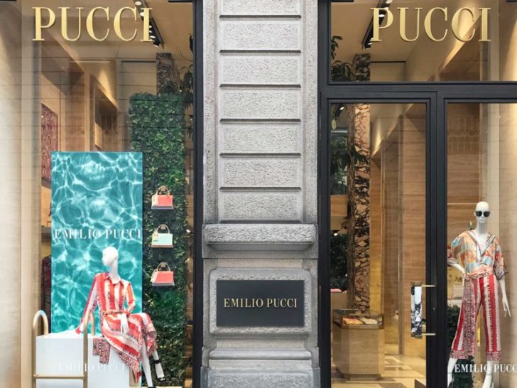 noleggio schermi da vetrina Pucci | temporapix