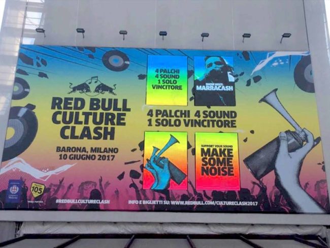 noleggio schermi a led redbull temporapix