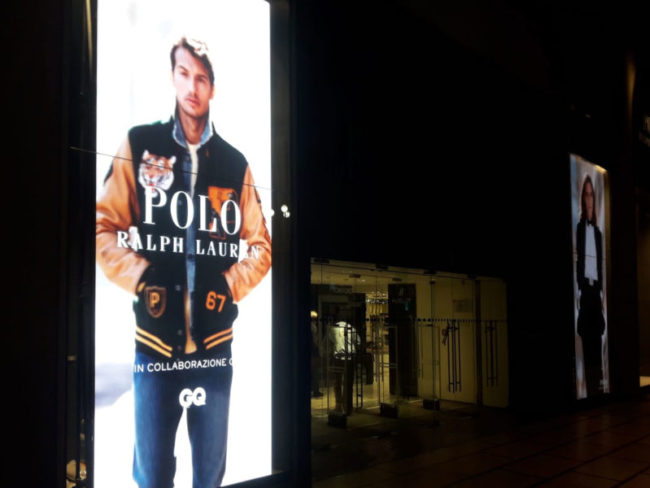 noleggio maxischermi led rinascente | temporapix