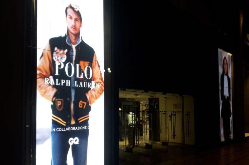 noleggio maxischermi led rinascente | temporapix