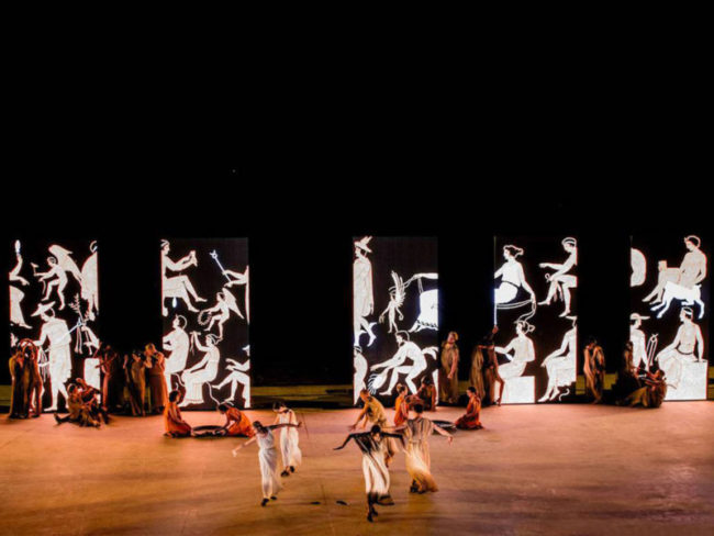 noleggio schermo a led teatro senise | temporapix