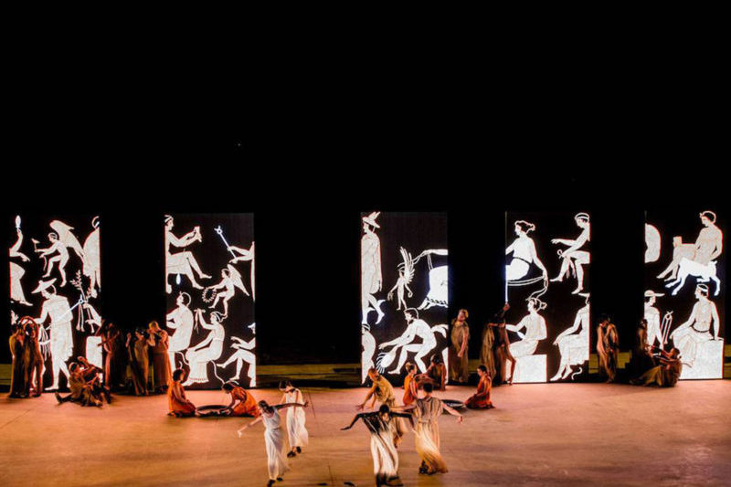 noleggio schermo a led teatro senise | temporapix