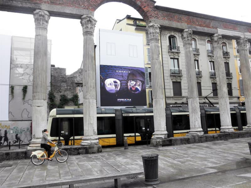 noleggio schermi a led per ponteggi